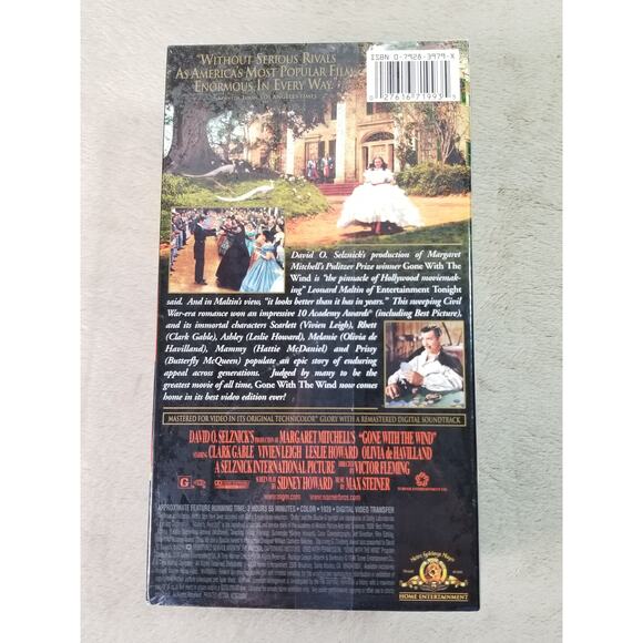Gone With The Wing VHS New Sealed MGM 1998 NTSC USA Dolby Surround Stereo - Picture 7 of 10